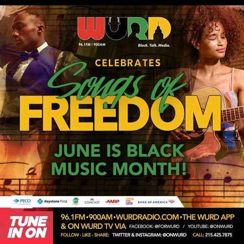Stream WURD Radio | Listen to Black Music Month: Songs of Freedom playlist  online for free on SoundCloud