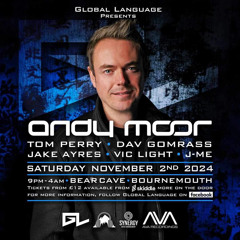 Vic Light Live @ Global Language Presents Andy Moor, Bournemouth, UK (02-11-2024)