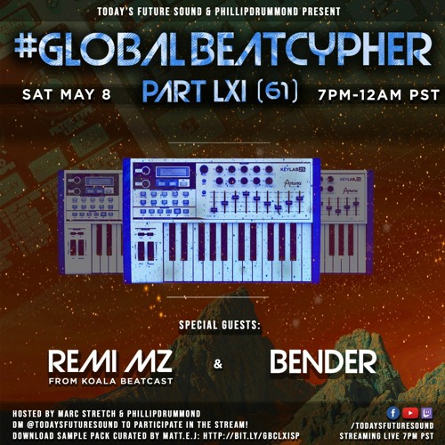 Today's Future Sound #GlobalBeatCypher LXI (61) Sample pack by mattej
