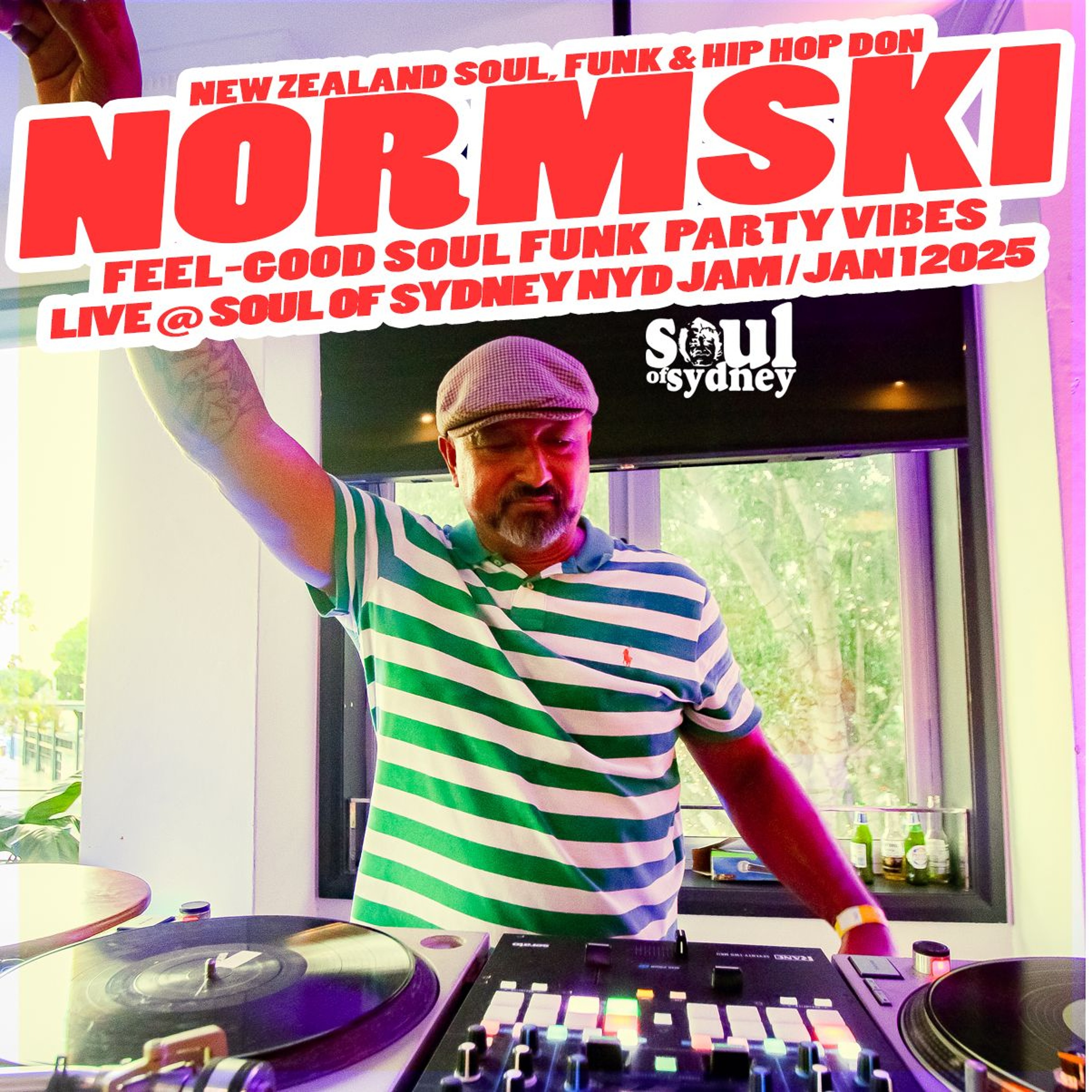 NORMSKI (NZ) Live at SOUL OF SYDNEY NYD 2025 | Soul, Funk & Hip Hop Party Vibes | SOS#419
