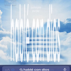 hable con dios