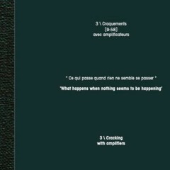 3. Craquements (2015)