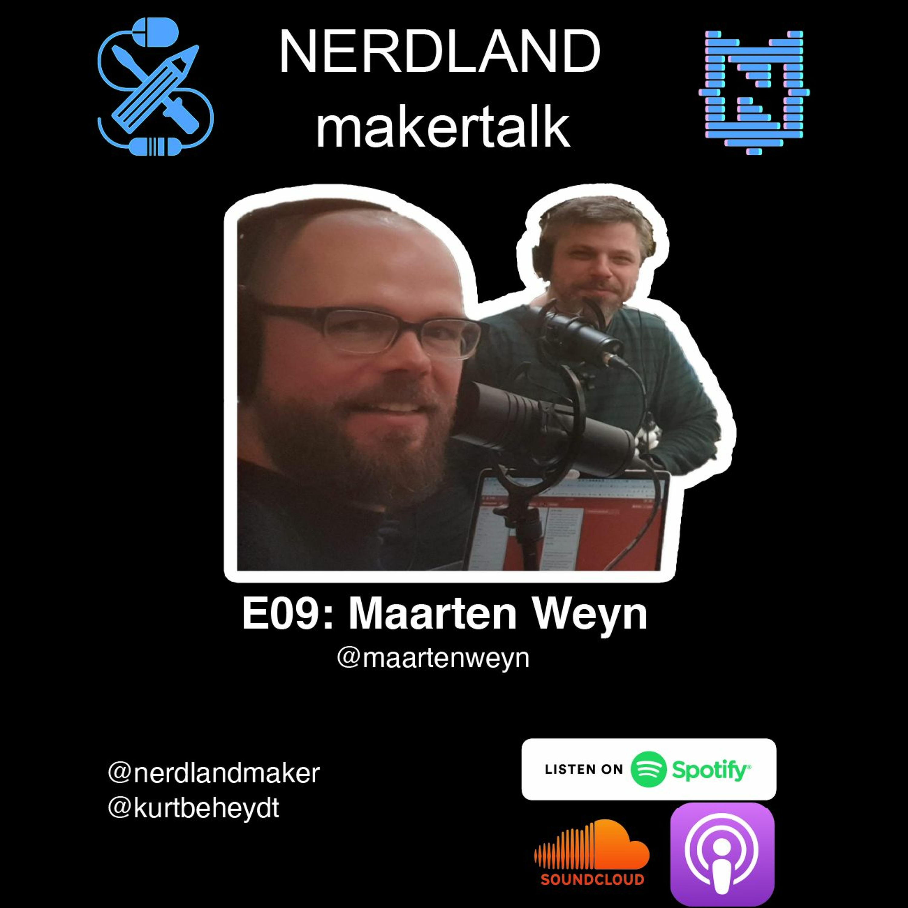 Nerdland Makertalk, podcast over makers