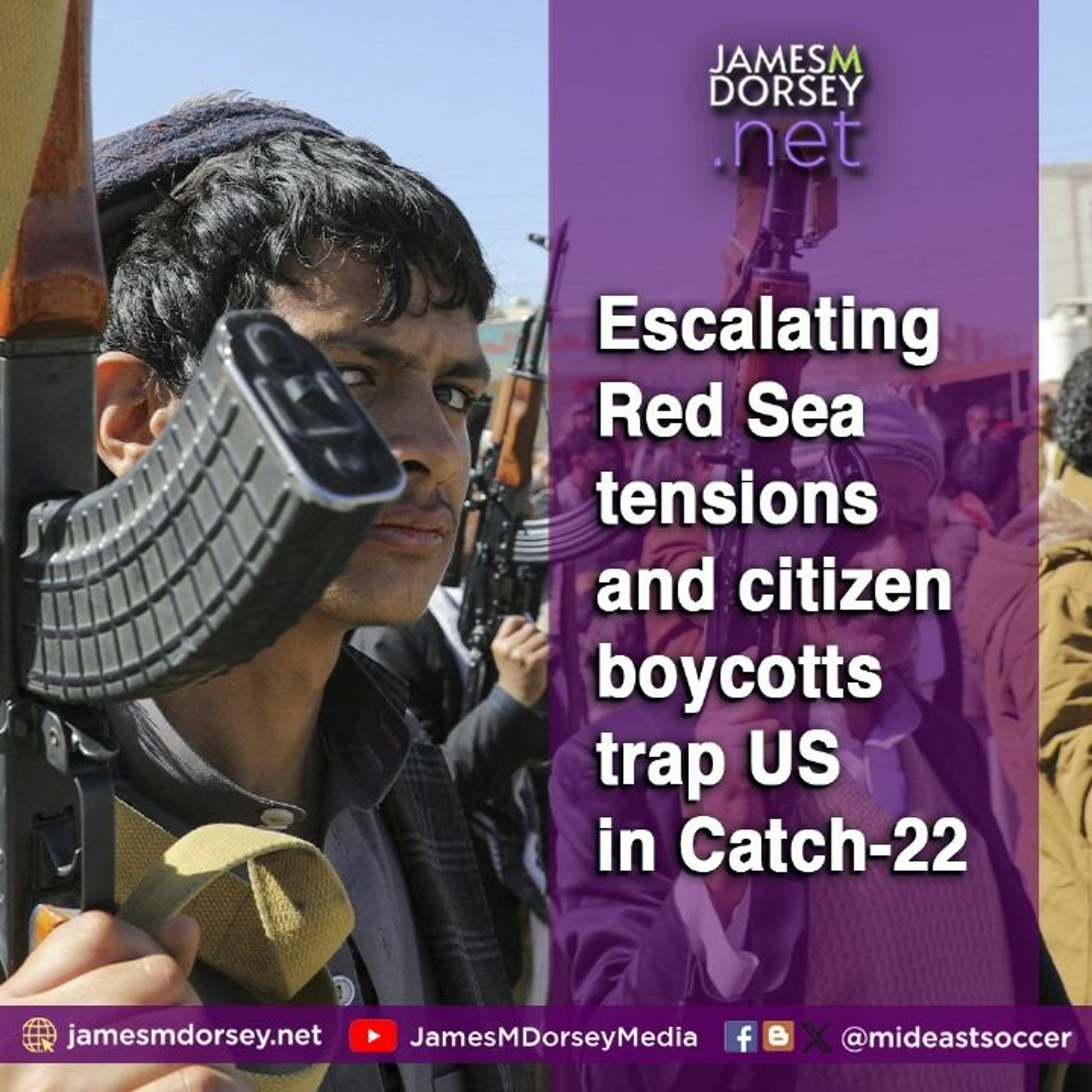 Escalating Red Sea Tensions And Citizen Boycotts Trap US In Catch - 22