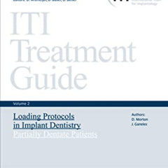 DOWNLOAD PDF 🖍️ ITI Treatment Guide, Volume 2: Loading Protocols in Implant Dentistr