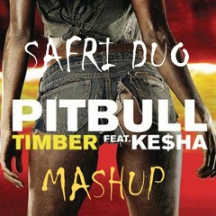 Pitbull ft. Ke$ha - Timber - Nightdrop Safri Duo (Played-A-Live) Mashup