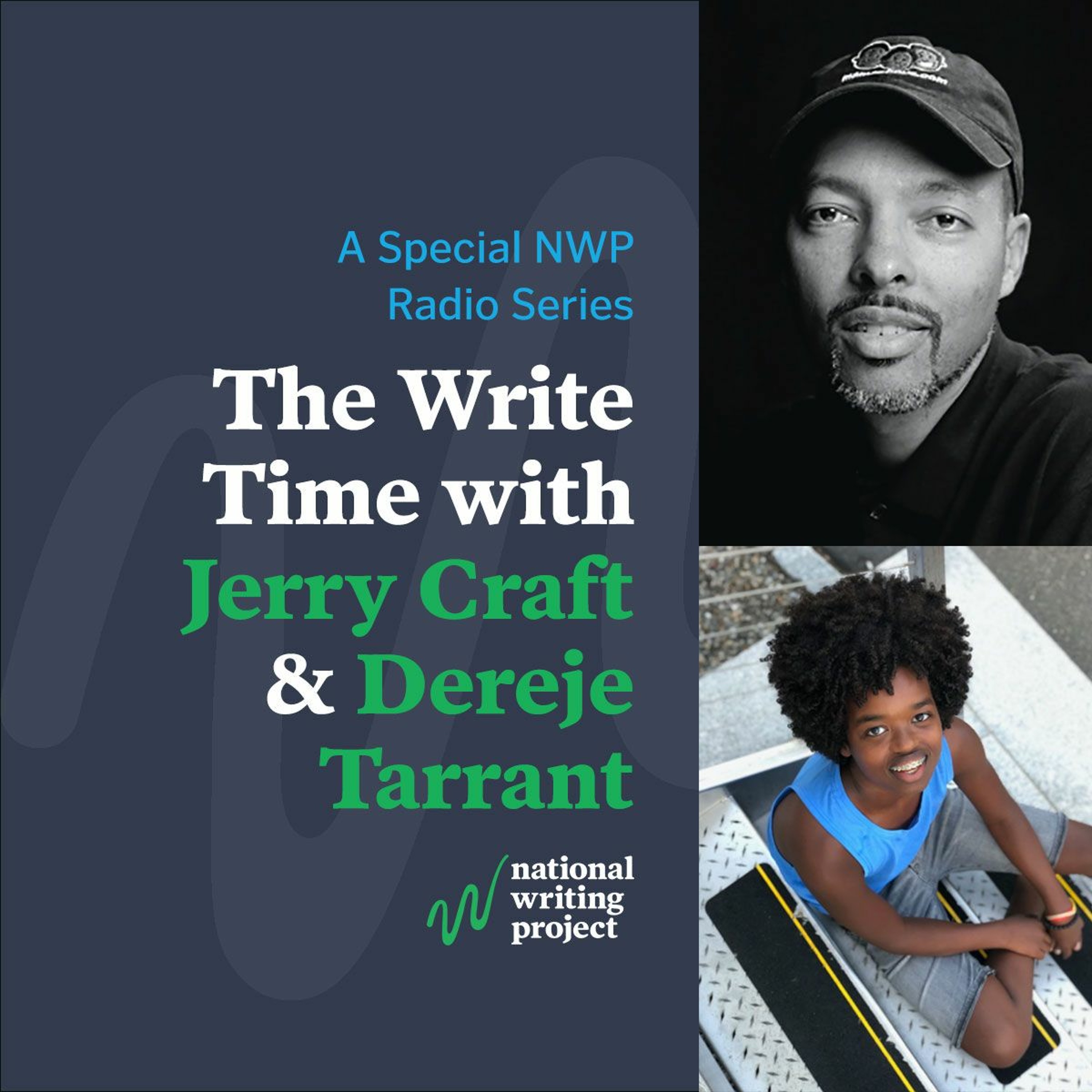 The Write Time with Author/Illustrator Jerry Craft and Student/Actor Dereje Tarrant episode artwork