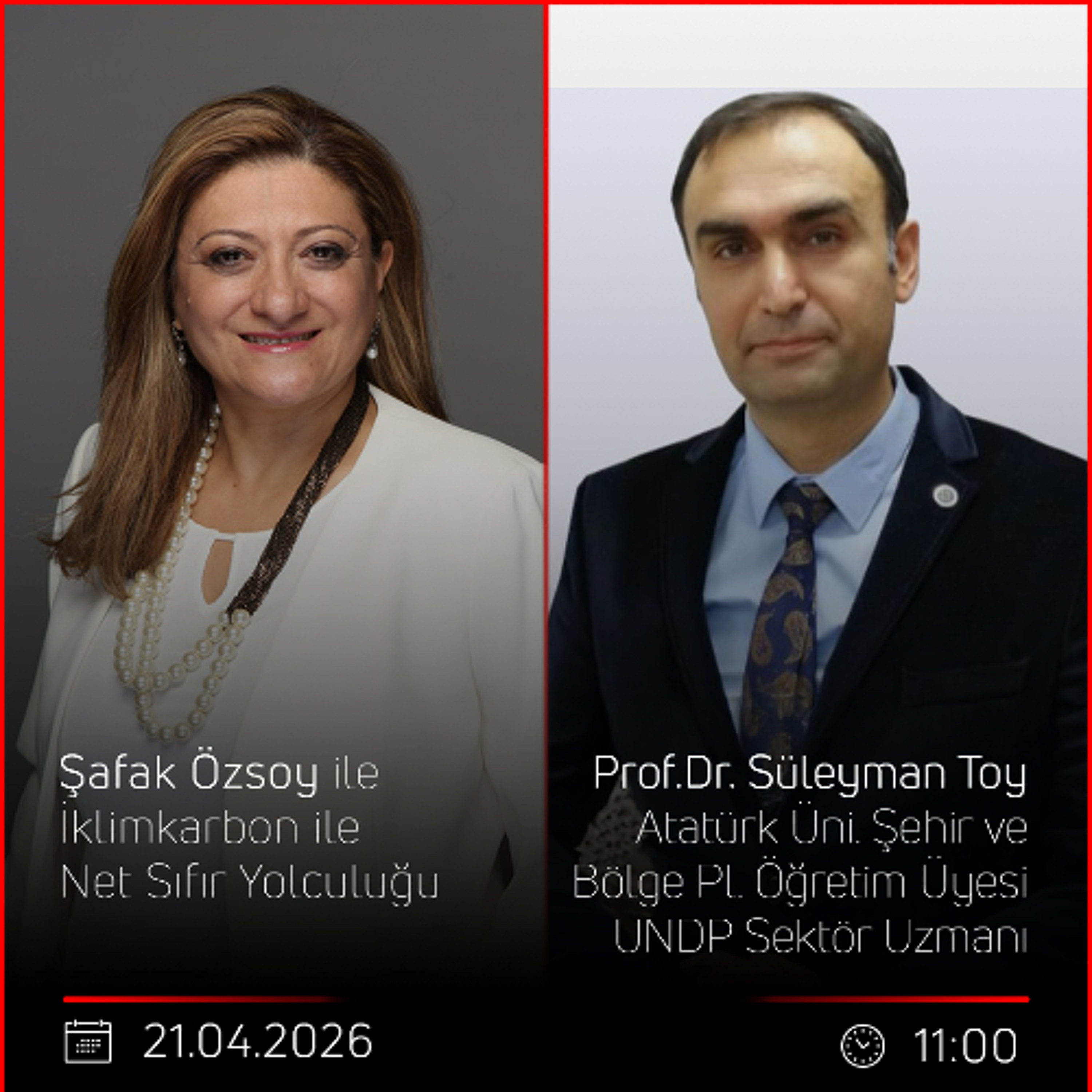 Prof.Dr. Süleyman Toy – Şafak Özsoy ile İklimkarbon ile Net Sıfır Yolculuğu episode artwork