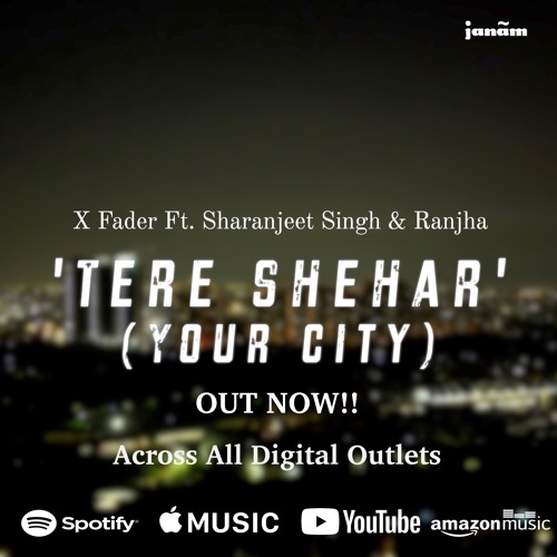 'Tere Shehar' Play-listed on Radio Zindagi - US & Canada (RJ Rajat Intro)