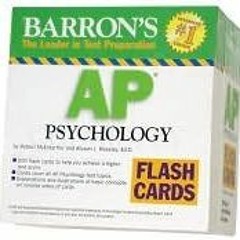 [eBook PDF] Barron's AP Psychology Flash Cards Publisher Barron's Educational Series; Crds edition