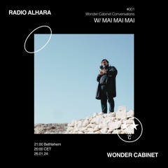 Wonder Cabinet - Artists Conversations 2024 - #001 - part 02-  w/ MAI MAI MAI