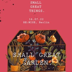 19 Minutes Only (cause it stopped recording 🥵) - House Music Set at "Small Great Garden" Berlin