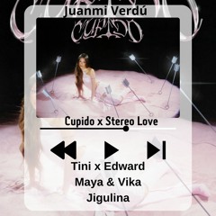 Tini ft Edward Maya & Vika Jigulina Cupido x Stereo Love (Juanmi Verdú) 120-130 BPM