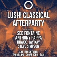 Anthony Pappa @Lush afterparty, Belfast October 2024.