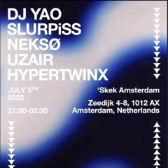 SLURPiSS - rec101 - 1st Anniversary - @ Skek Cafè Amsterdam (w/ a twist)