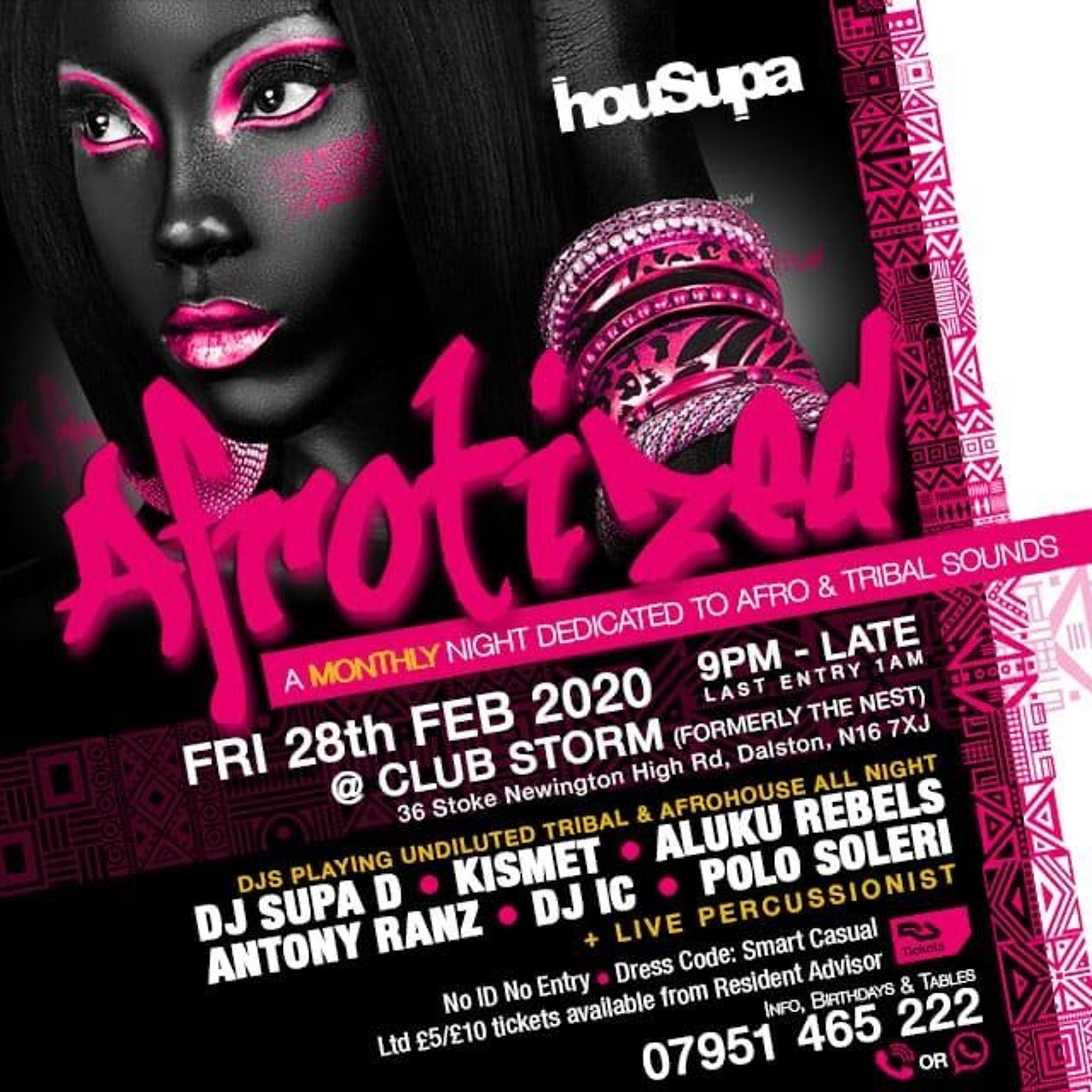 SUPA D B2B KISMET LIVE @AFROTIZED
