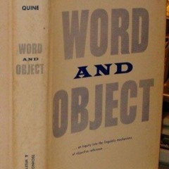 PDF/READ❤  Word and Object by Willard Van Orman Quine (1960-12-23)