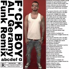 Ali geramy F*ck boy (Funk remix+Sped up)