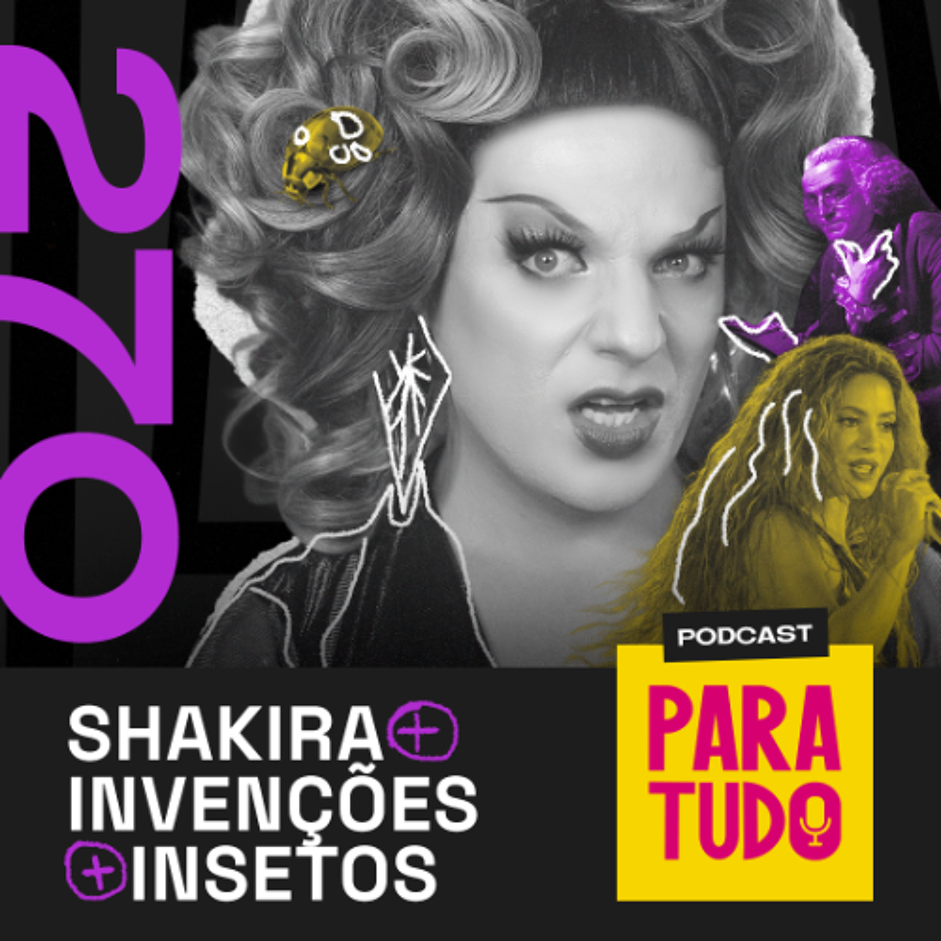 #270 - Os insetos pensam? Show da Shakira e Benjamin Franklin