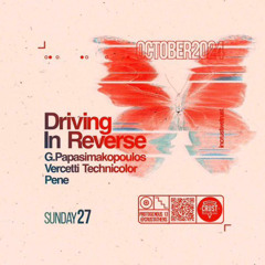 VERCETTI TECHNICOLOR | Driving In Reverse Mix @CRUST ATHENS | 27.10.24