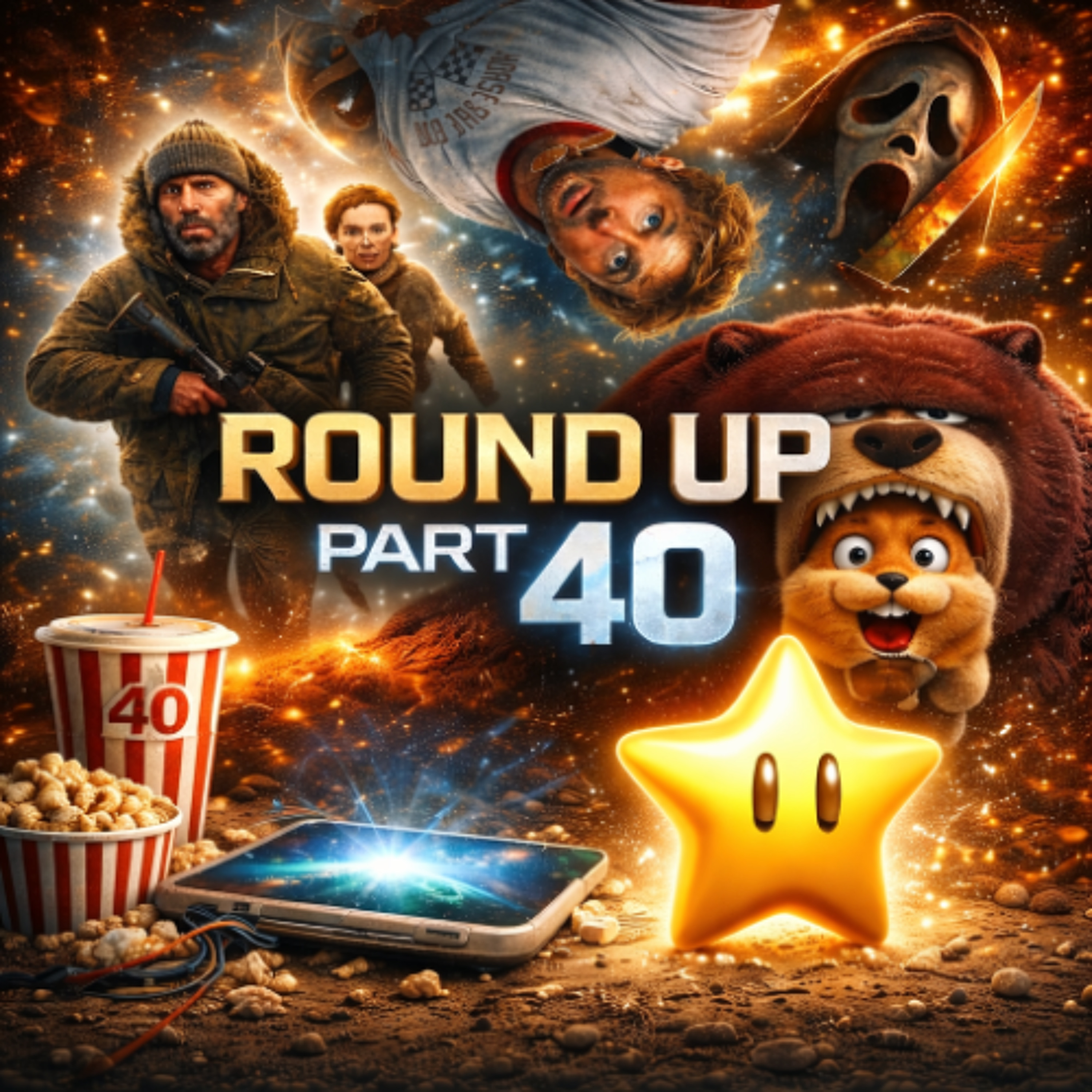 Round Up Part 40 mit Scream 7, Der Astronaut, Shelter, Hoppers, Der Super Mario Galaxy Film