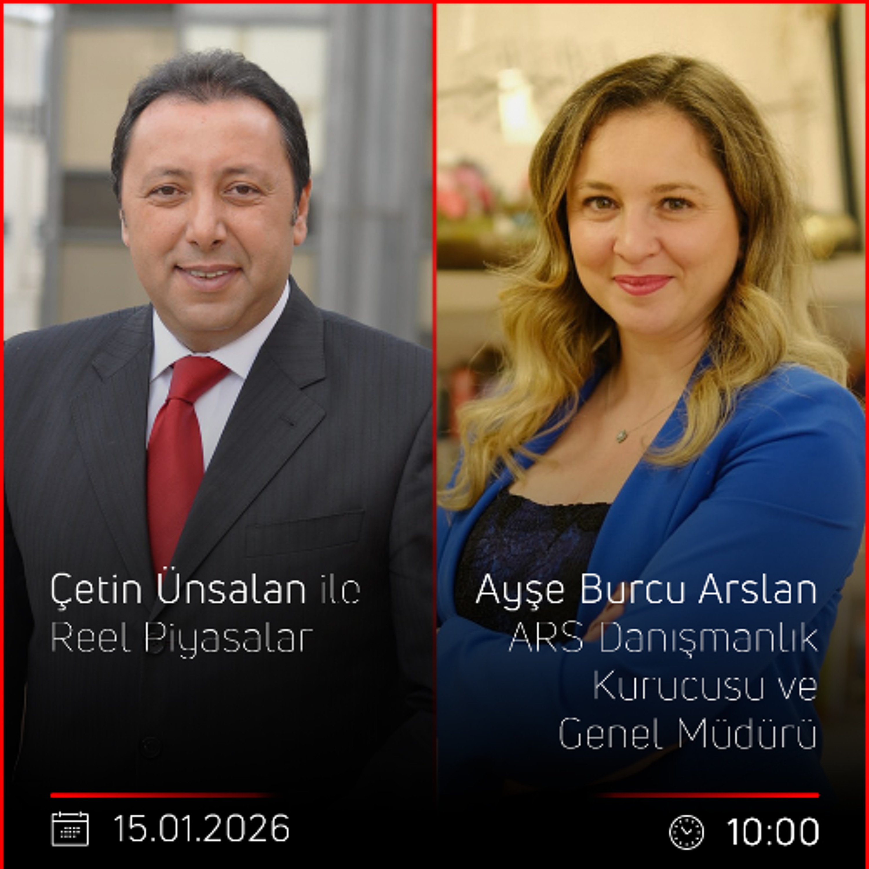 Ayşe Burcu Arslan - Çetin Ünsalan ile Reel Piyasalar episode artwork