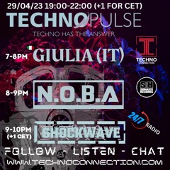 N.O.B.A @ TECHNO PULSE by Techno Connection (UK)(29-04-2023)
