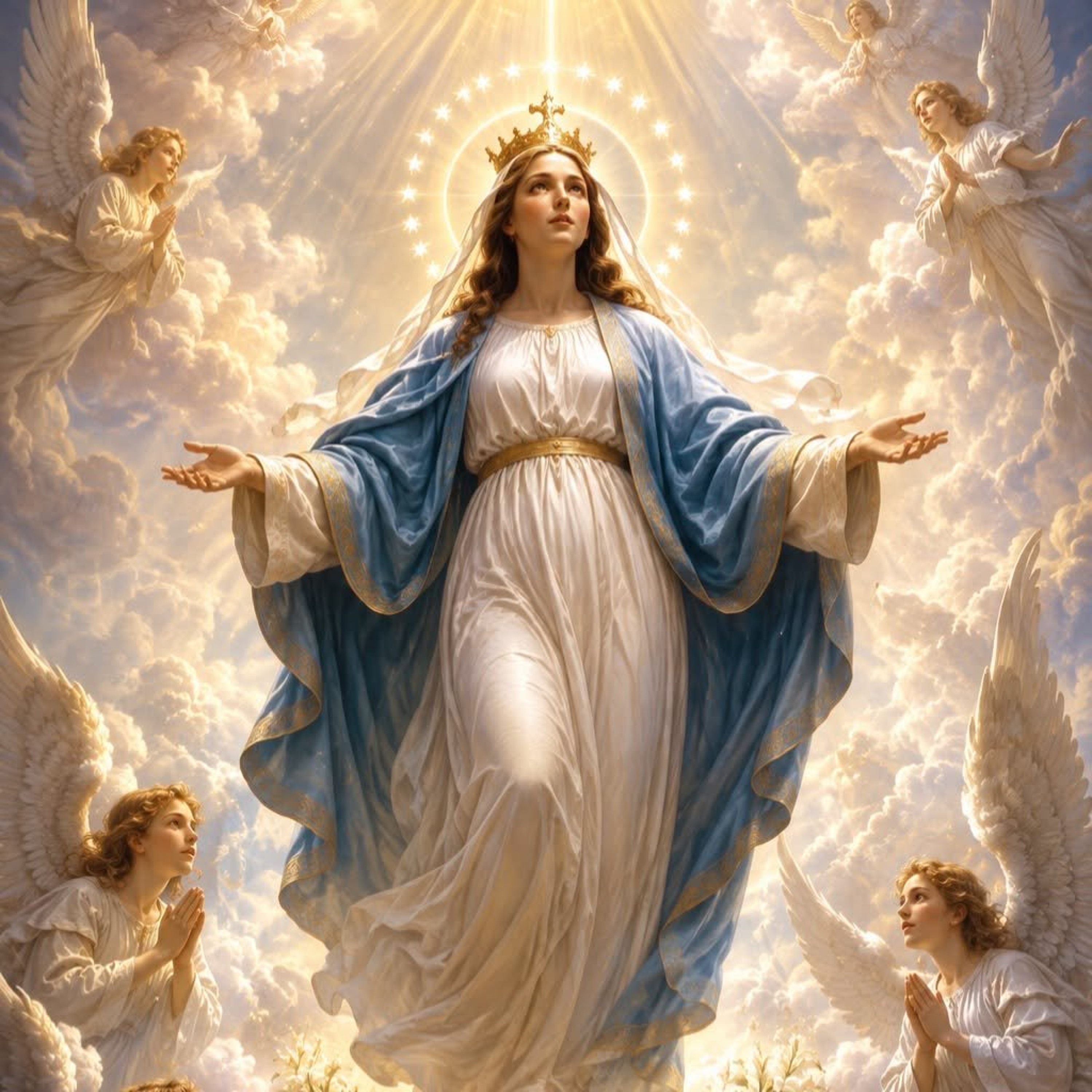 Her glorious assumption episode artwork