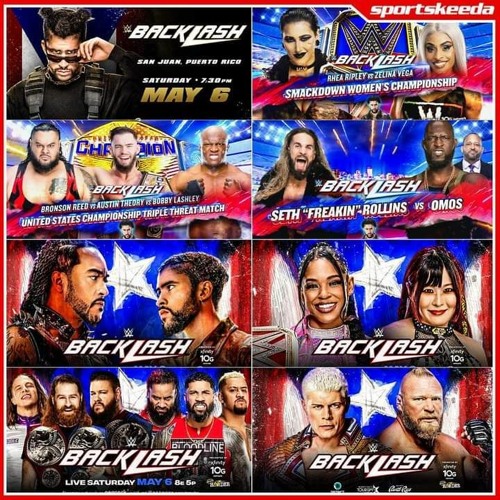 ((WWE ))% ^ = WWE Backlash 2023 EN DIRECT en ligne