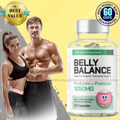 Belly Balance [Probiotic + Prebiotic] Heal & Strengthen Your Gut No Gluten And Non GMO!