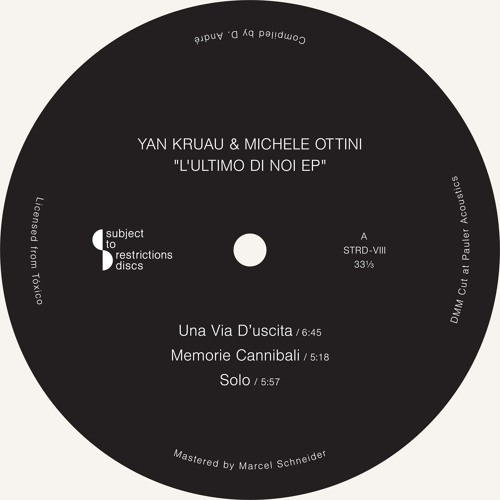 Yan Kruau & Michele Ottini - Una Via D'Uscita