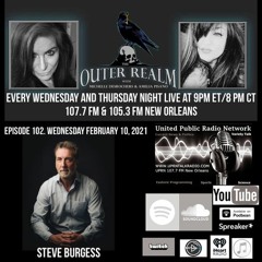The Outer Realm With Michelle Desrochers and Amelia Pisano guest Steve Burgess