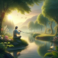 Whispers of Serenity  flute instrumental music