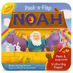 {PDF} 💖 Peek-a-Flap Noah - Children's Lift-a-Flap Board Book Gift for Easter, Christmas, Communion