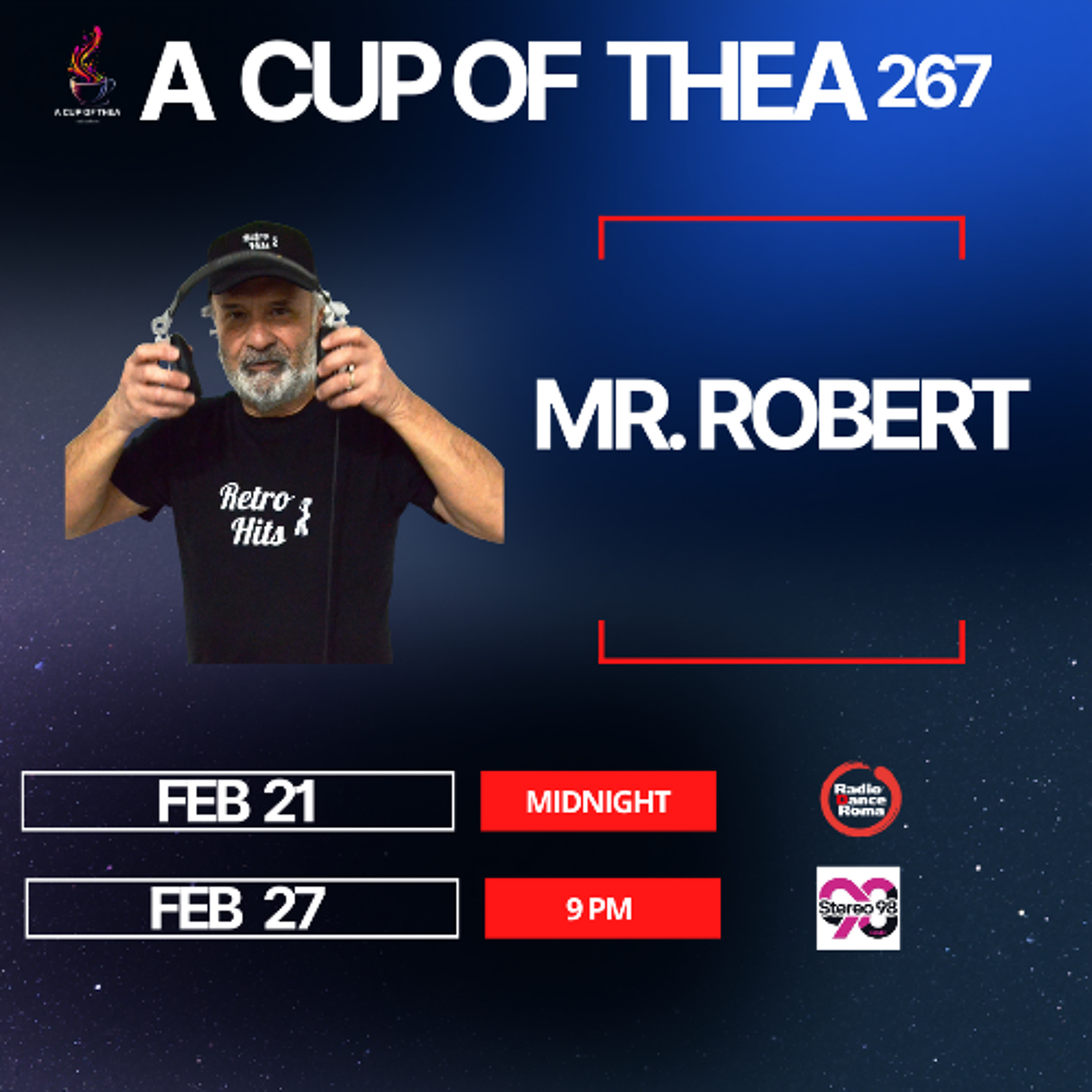 A cup of thea episode 266 with Mr. Robert