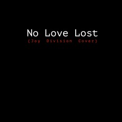 No Love Lost (Joy Division Cover)