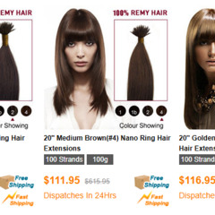 Premium Nano Ring Hair Extensions – Seamless, Invisible & Long-Lasting