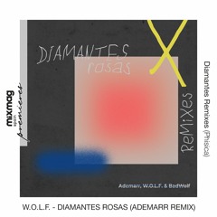 PREMIERE: W.O.L.F. - Diamantes Rosas (Ademarr Remix)[Phisica]