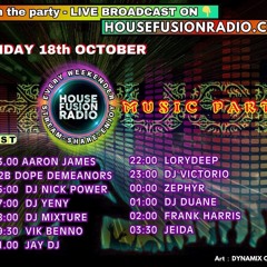 House Fusion Radio "Midnight Vibes #18" Oct. 18th, '24