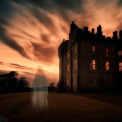 Late afternoon in a Scottish castle