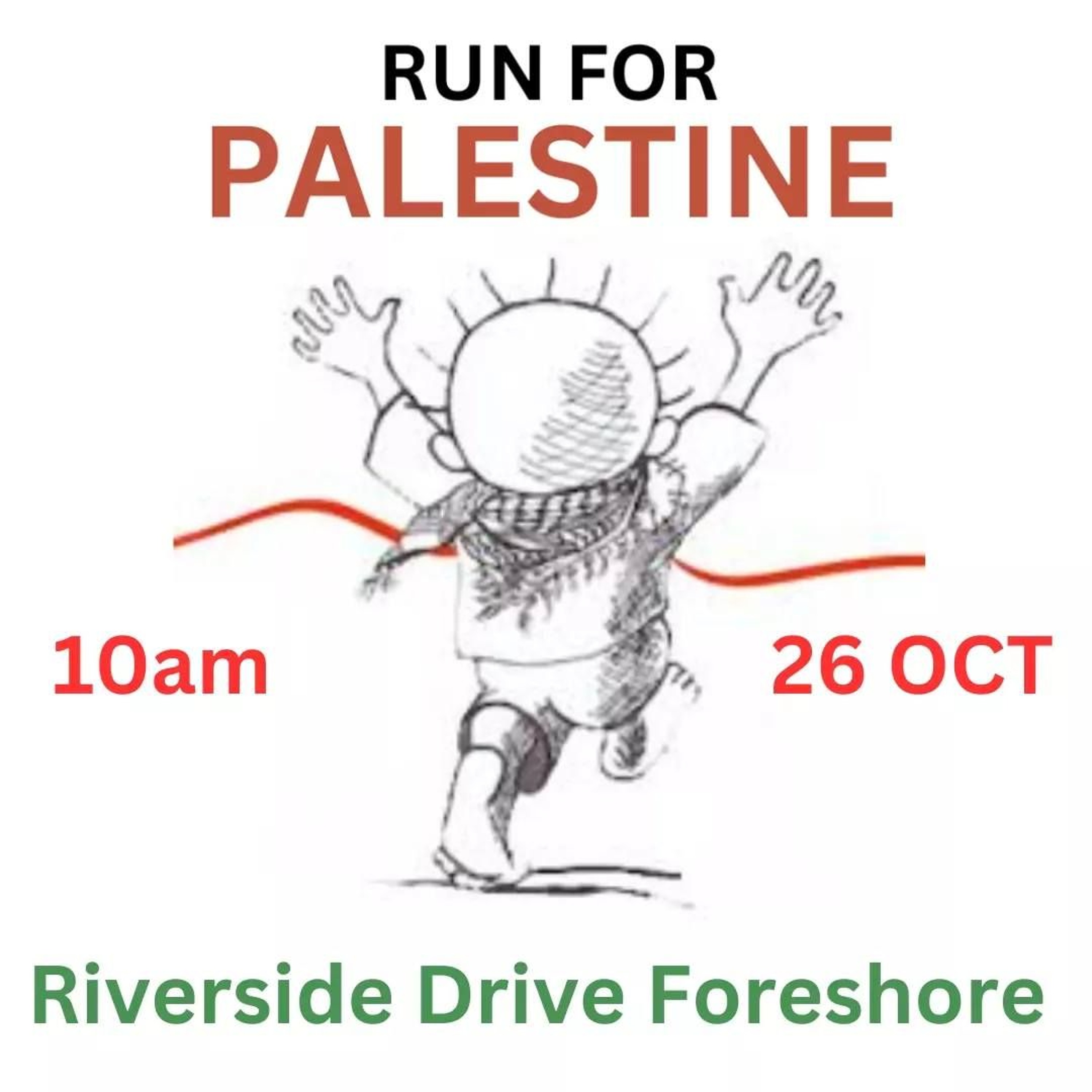 Run for Palestine provides hope amid the darkness episode artwork