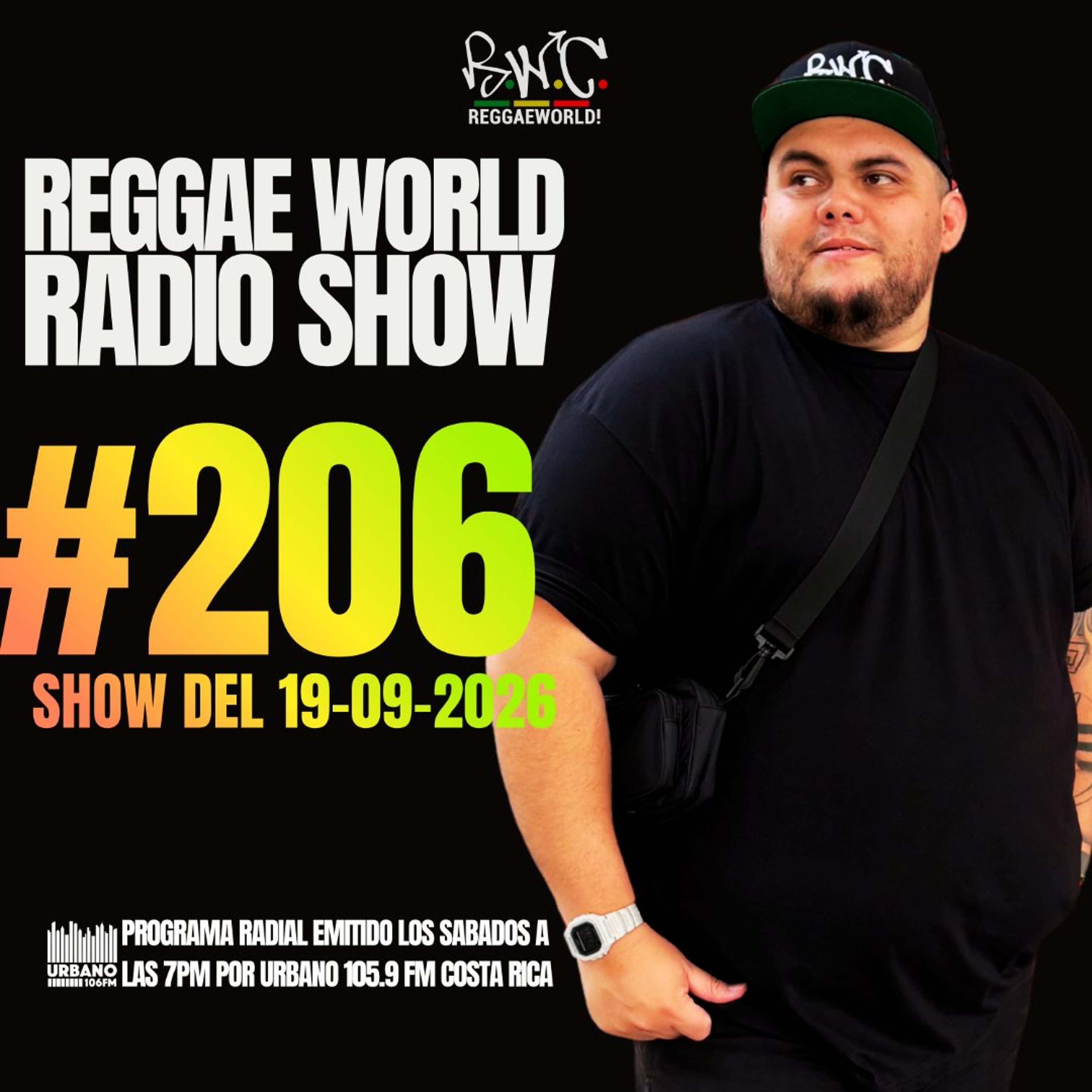 ReggaeWorld Radio Show #206 (MadOut) By Dj Fofo (19-09-26) @ Urbano 105.9 FM