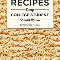 📰 Read PDF EBOOK EPUB KINDLE Recipes Every College Student Should Know (Stuff You Should Know Boo