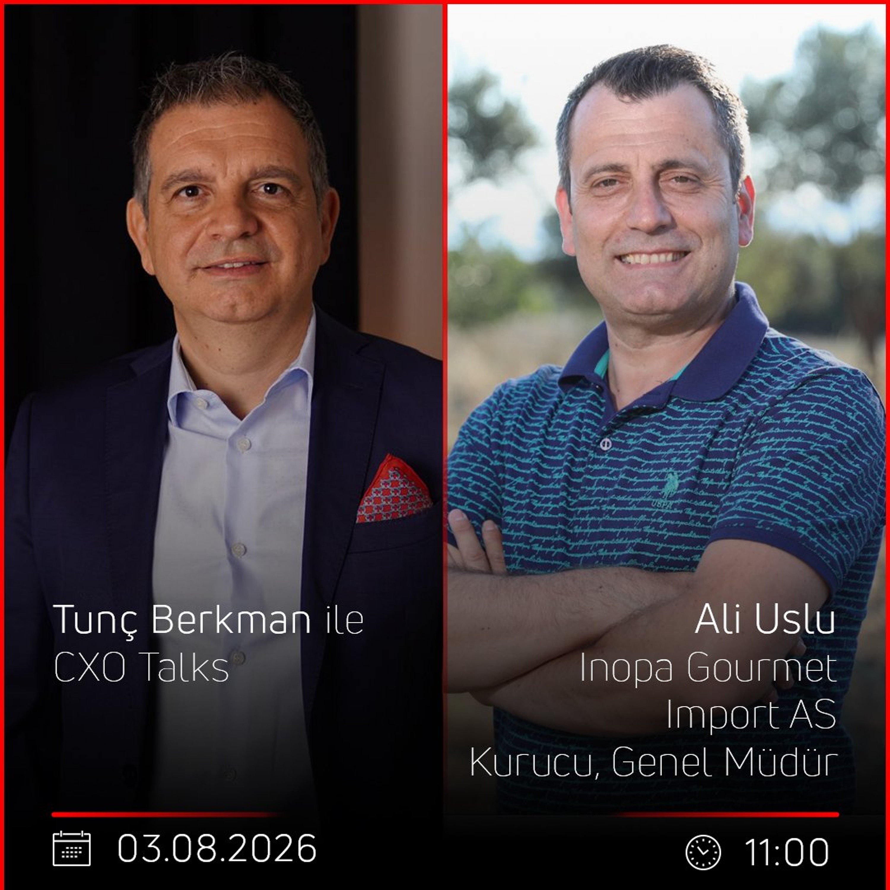Ali Uslu – Tunç Berkman ile CXO Talks episode artwork