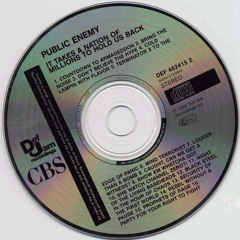 Public Enemy - It Takes A Nation Of Millions To Hold Us Back (1988)