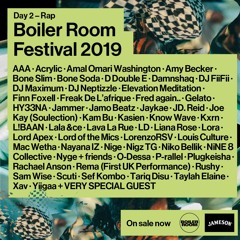 Bossy LDN | Boiler Room Festival | Day 2: Rap