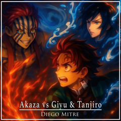 Akaza vs Giyu & Tanjiro (from "Demon Slayer: Infinity Castle") (Cover)