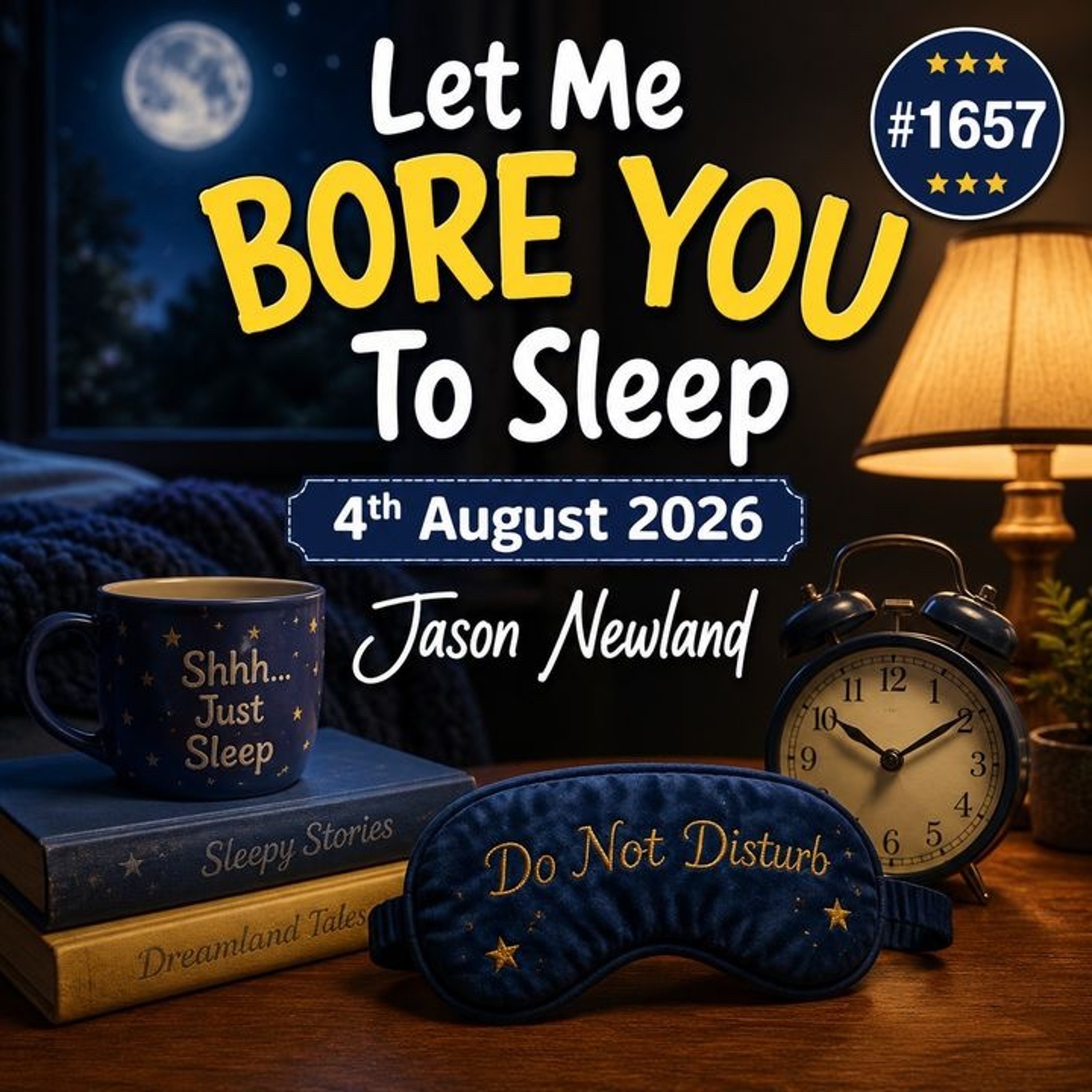 (Long Voice Only) #1657 Let Me Bore You To Sleep | 4th August 2026 episode artwork