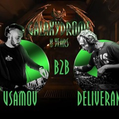 Usamov b2b Deliverance - Galaxydrome 8 Years