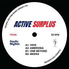 PREMIERE: Active Surplus - One Beyond [Pacific Rhythm]